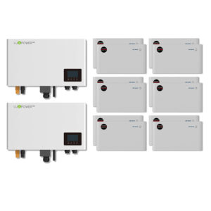 Lux Double SQPOD + 38.4kWh Greenlinx  Battery Storage Bundle (Installation included)