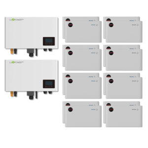 Lux Double SQPOD + 51.2kWh Greenlinx  Battery Storage Bundle (Installation included)