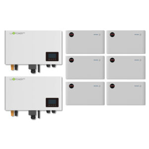 Lux Double SQPOD + 19.2kWh Greenlinx  Battery Storage Bundle (Installation included)