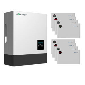 Lux 3.6kWh Hybrid Inverter + 25.6kWh Greenlinx Battery Storage Bundle (Installation included)