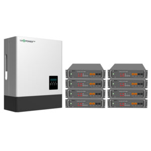 Lux 3.6kWh Hybrid Inverter + 19.2kWh Uhome Battery Storage Bundle (Installation included)