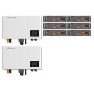 Lux Double SQPOD + 14.4kWh Uhome Battery Storage Bundle (Installation included)